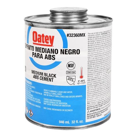 Cemento Oatey Abs 32 Oz 946 Ml The Home Depot México