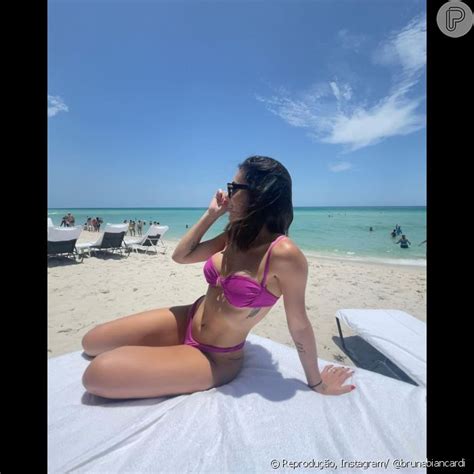 Bruna Biancardi Postou Uma Foto Em Miami E Deixou A Tatuagem Ntima