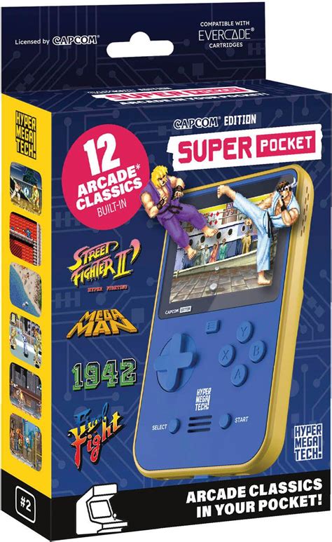 Best Buy Blaze Entertainment Hyper Mega Tech Capcom Super Pocket Blue