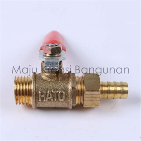 Stop Kran Angin Kompresor 1 4 Ball Valve 1 4 Inch Inci Kuningan