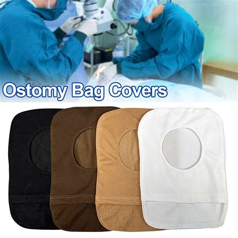 Elastic Ostomy Bag Covers Waterproof Colostomy Pouch Cover Adjustable