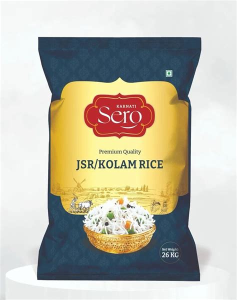 Sero Premium Quality Jsr Kolam Rice Packaging Type Pp Bag Packaging