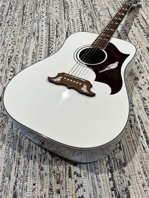 Epiphone Dove Pro Limited Edition Alpine White 2019 Reverb Canada