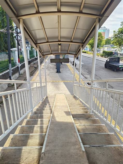 Pedestrian Overpass Stair Case Stock Photos Free Royalty Free Stock