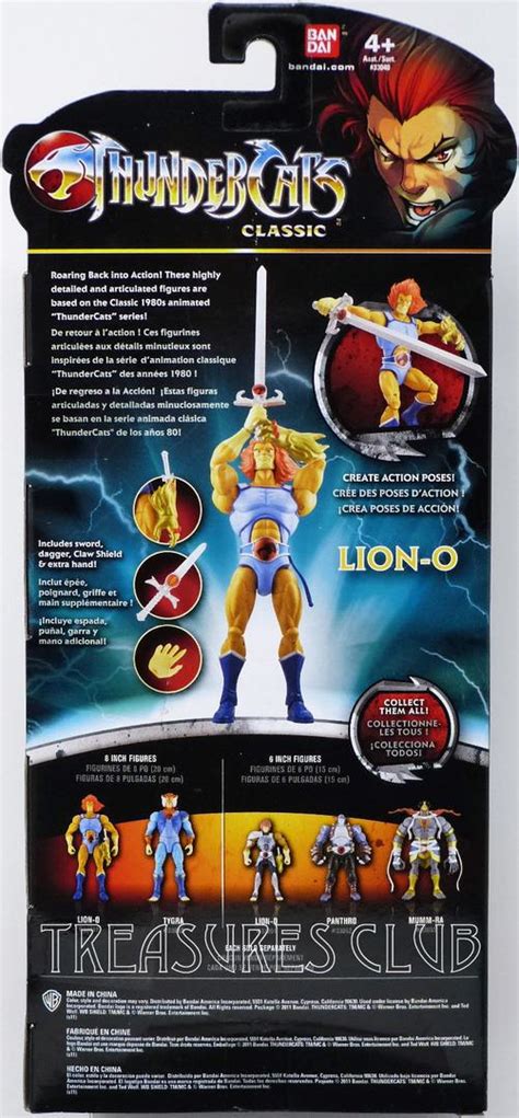 Thundercats Classic Lion O Action Figure 33041 New Nrfp 2011 Bandai 4