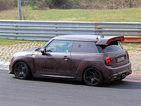 Uncompromising New Mini Jcw Gp Spied On Track Pistonheads Uk