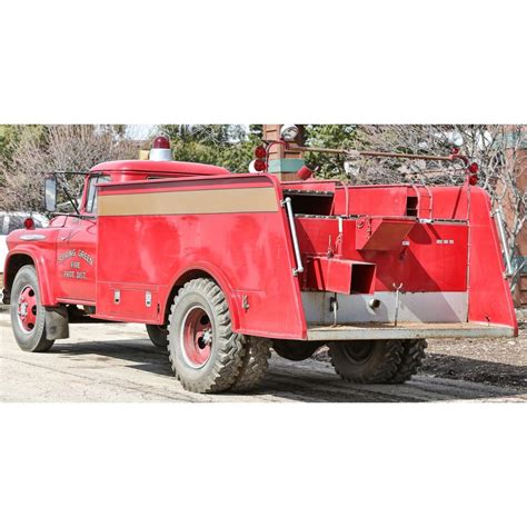 Sold Price 1957 Chevy Fire Truck 8400 May 6 0121 1000 Am Cdt