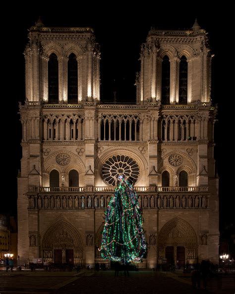 Notre Dame Cathedral at Night