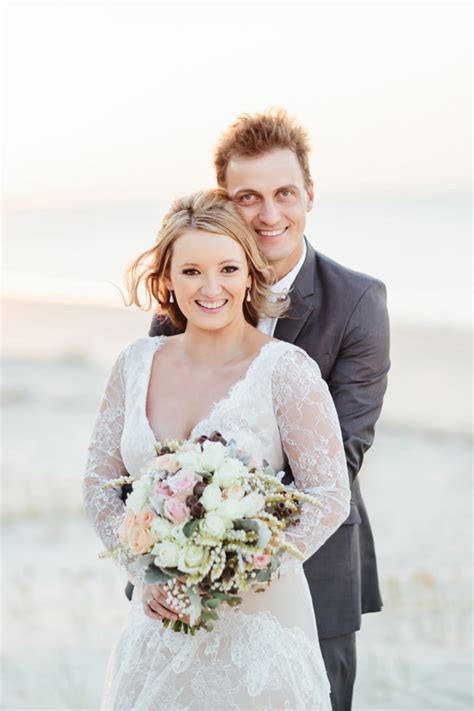 Romantic Beachside Wedding - Polka Dot Bride