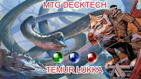 TEMUR LUKKA MTG STANDARD DECKTECH MAGIC ARENA YouTube