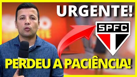 Urgente Saiu Agora Detonou O S O Paulo Ap S Derrota Para O Santos