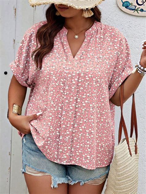 Women S Plus Size Blouses Shirts Tops SHEIN USA