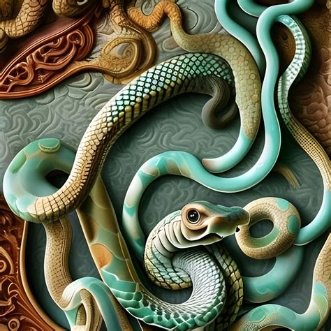 Snakes Ai Generated Artwork Nightcafe Creator