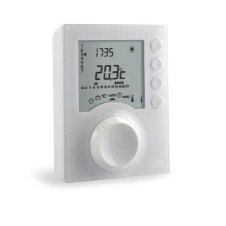 Thermostats Programmables Gestion Chauffage Central Eau Chaude Gaz