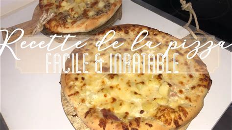 Ma recette à pizza base crème fraîche facile et inratable YouTube