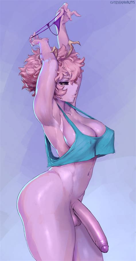 Post 3504982 Cutesexyrobutts Edit Mina Ashido My Hero Academia