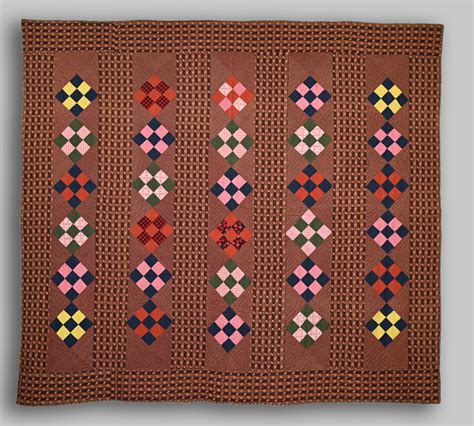 American Civil War Era Quilts Created From Fabrics Dated Circa 1860s