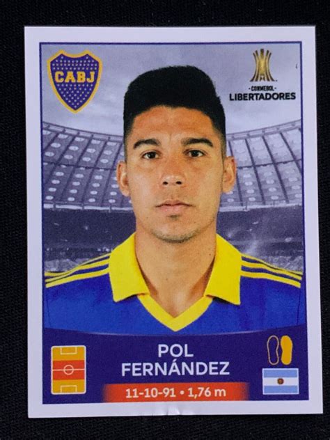 Panini Conmebol Copa Libertadores Sticker Pol Fernandez