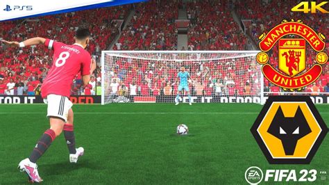 Fifa 23 Manchester United Vs Wolves 🔥 Epl Penalty Shootout 2023 Ps5