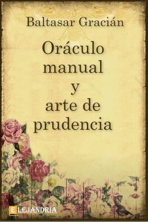 OrÃƒÂculo Manual Y Arte De Prudencia