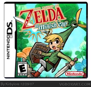 The Legend of Zelda: The Minish Cap Nintendo DS Box Art Cover by Kirbylore