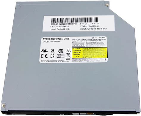 Amazon New Slimtype Dvd Optical Drive Replacement For Acer Aspire