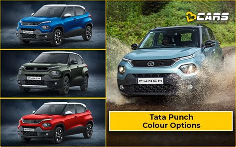 Tata Punch– All Exterior Colour Options (Variant-wise)