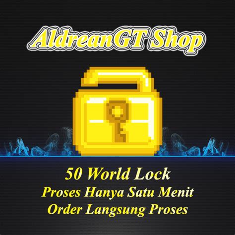 Jual World Lock Growtopia Vcgamers