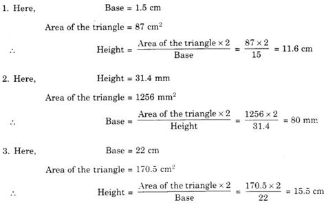 Ncert Solutions For Class 7 Maths Chapter 11 Perimeter And Area Ex 11 2 Ncert Mcq