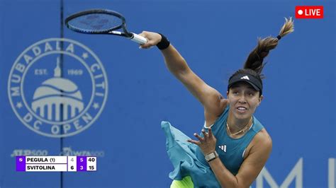 Jessica Pegula Vs Elina Svitolina Highlights MUBADALA CITI OPEN 2023