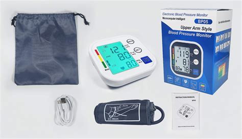 Large Screen Display Electronic Sphygmomanometer Digital Tensiometer Bp