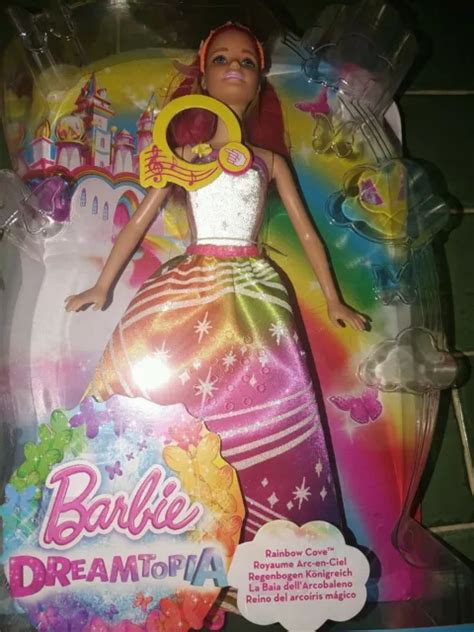 POUPÉE BARBIE DREAMTOPIA Royaume arc en ciel lumières clignotantes