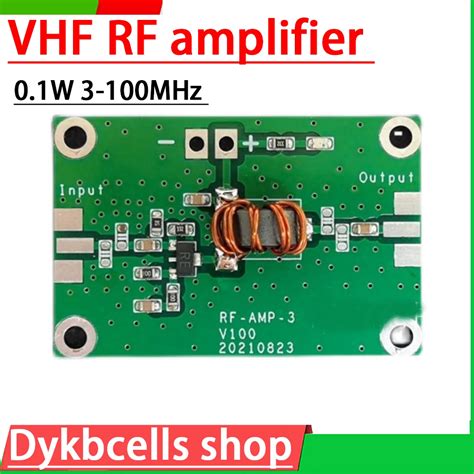 УКВ усилитель 3-100 МГц 20 дБ | AliExpress
