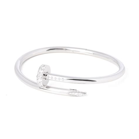 Cartier Juste un Clou Diamond Accent Bracelet J1031 | Second Hand Jewellery