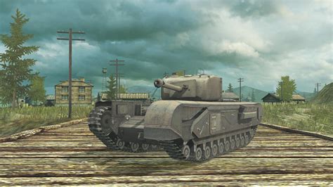 Wot Blitz The Fearless Churchill Mk Vi The Armored Patrol