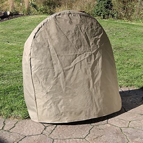 Sunnydaze Outdoor Firewood Log Hoop And Cover Set Inch Powder