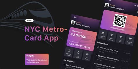 NYC Metro Card design by viipin designer | Figma