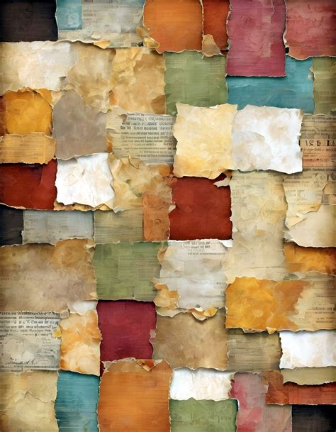 Paper Collage Background Texture Free Stock Photo Public Domain Pictures