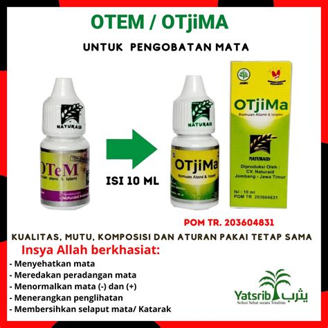 Jual Obat Tetes Mata Otjima Otem Kemasan Baru Berijin Resmi Shopee