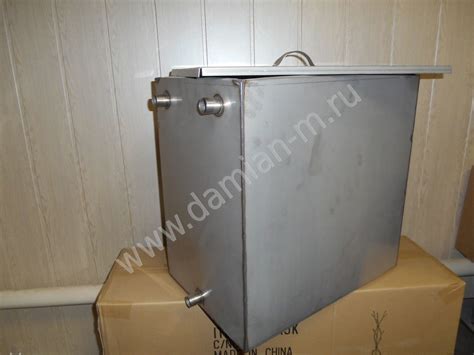 Бак из нержавеющей стали на 60 литров для воды и бани купить