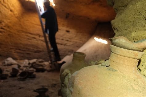 Frozen In Time Year Old Burial Cave From Ramses Ii Era Found At