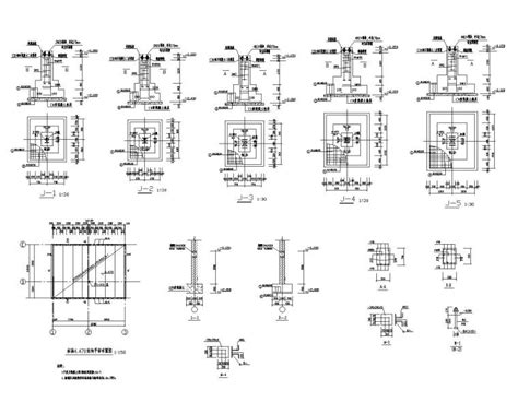 49米多跨钢结构厂房结构施工图（cad） 钢结构施工图 筑龙结构设计论坛