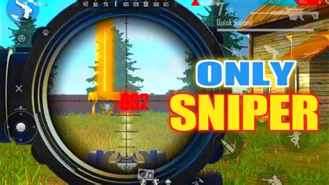 ONLY SNIPER ONLY M82B CHALLENGE RANKED MATCH KILLING MONTAGE