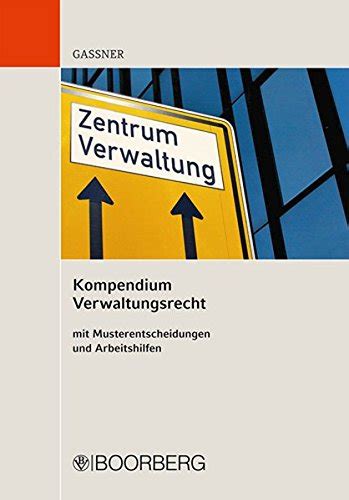 Amazon Co Jp Kompendium Verwaltungsrecht Gassner Kathi