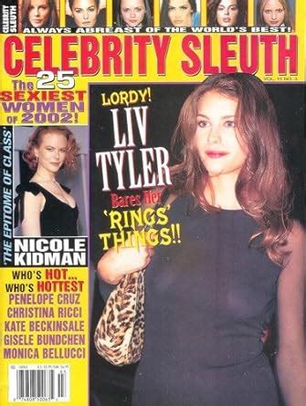 Amazon Celebrity Sleuth Volume Number Nude Celebrity Magazine Gisele Christina