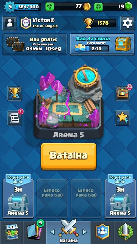 Clash Royale 9 Cartas Épicas Arena 5 R 2500 Em Mercado Livre