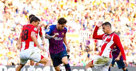 Barcelona Vs Athletic Bilbao La Liga Final Score 1 1 Munir Rescues