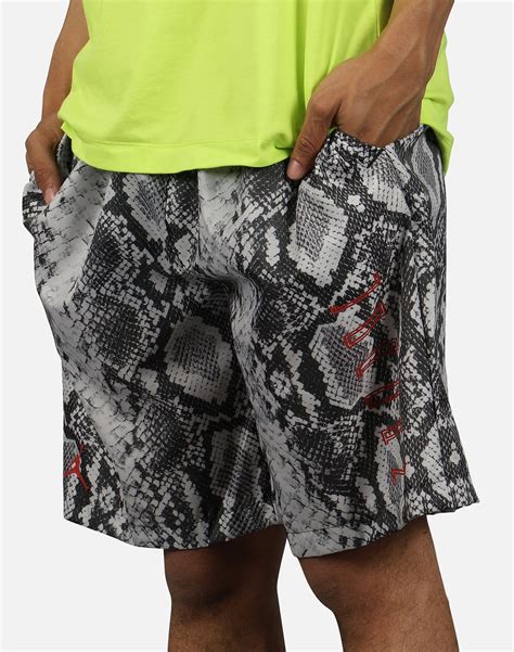 Jordan AJ RETRO 11 SNAKESKIN SHORTS – DTLR