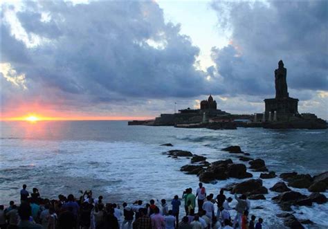 About Sunrise/Sunset View Point, Kanyakumari | Karthi Travels