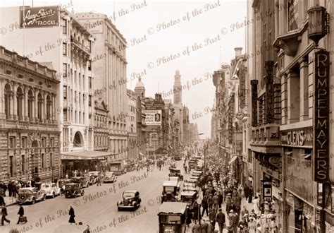 Collins Street, Melbourne, Vic. c1945 – Photos of the Past